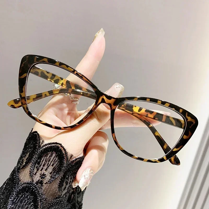 Cat-Eye-Presbyopie-Brille für Damen und Herren, ultraleichte Fernsichtbrille, modische verschreibungspflichtige Lesebrille, Dioptrien 0 bis +4,0: WHITE / +350