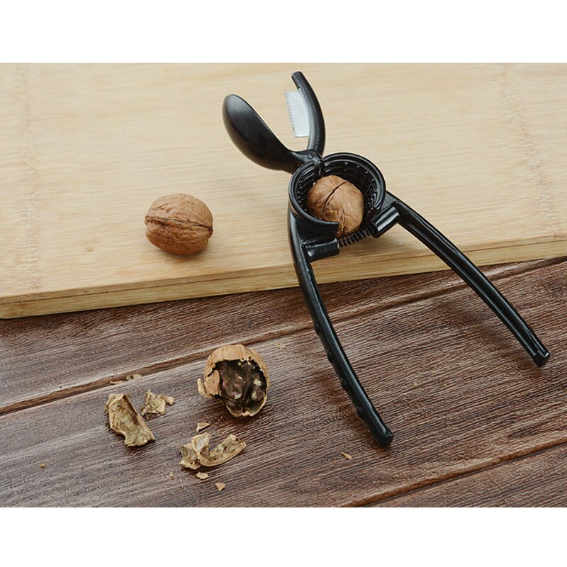 Multifunctionele 2 in 1 snelle kastanjeklem notenkraker schiller walnotentang metalen moeropener aluminiumlegering keukengereedschap hfing