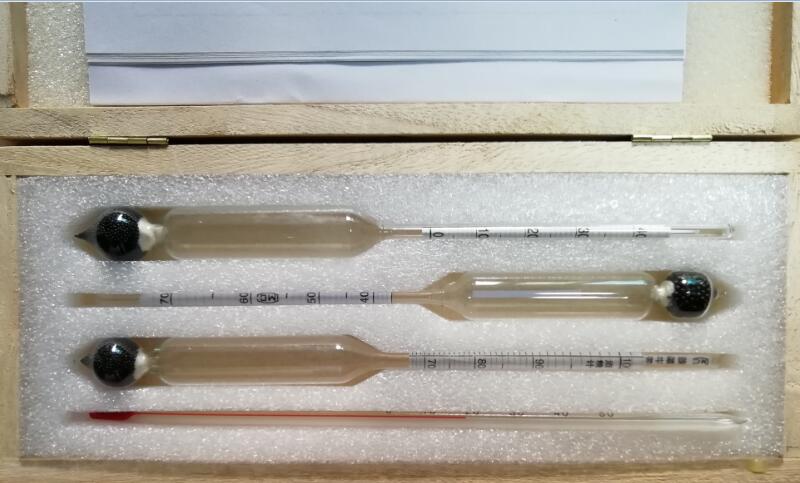 Alcohol Meter for Vodka Whiskey Alcoholmeter In Box (0-40%, 30-70%, 70