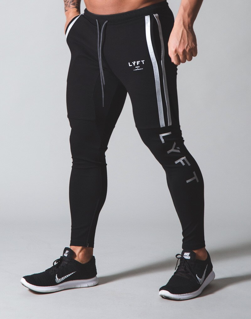 Mannen Gym Fitness Workout Training Katoen Trackpants Joggers Joggingbroek Leggings Casual Running Broek Herfst Mannelijke Kleding