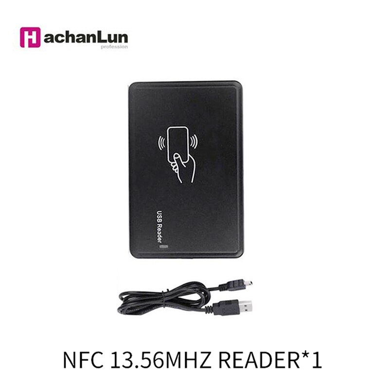 13.56Mhz Rfid Ic Uid Reader Usb-poort Smart Card Alleen Reader Dual-Kleur Led Machine Ondersteuning Windows Linux moc Ios Android Systeem: Stand-alone