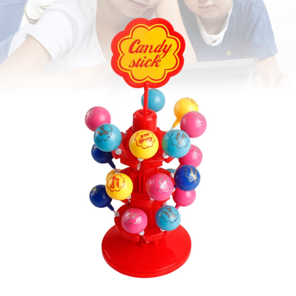 1 Set of Kids Lollipop Classic Wooden Preschool Inserting Educational Balance Accessory Game for Toddler Kids Children