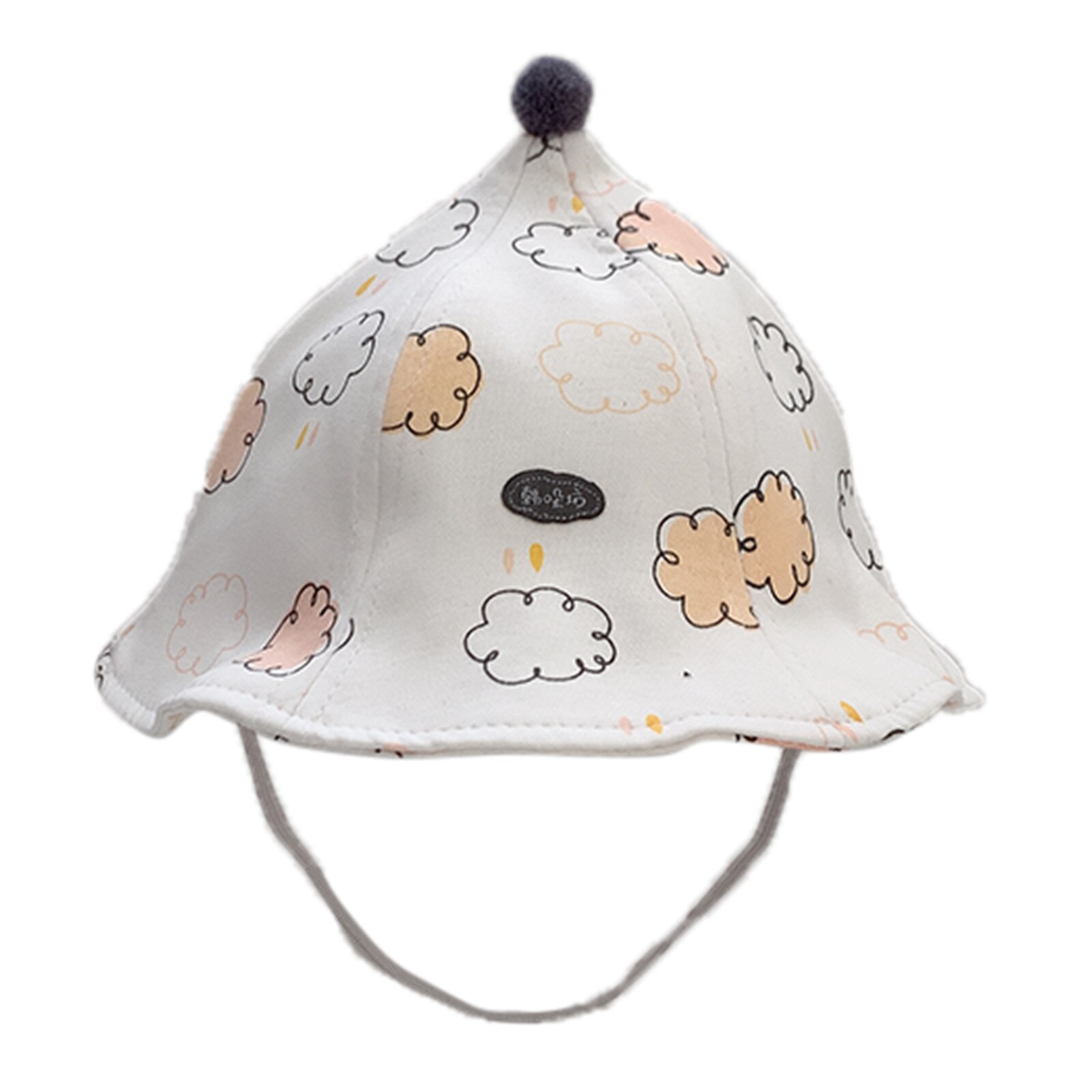 Cappelli Del Secchio Del Fumetto Della Nuvola Traspirante Del Bambino Di Estate Del Cappello Del Pescatore Dei Bambini Meerkle: Orange 