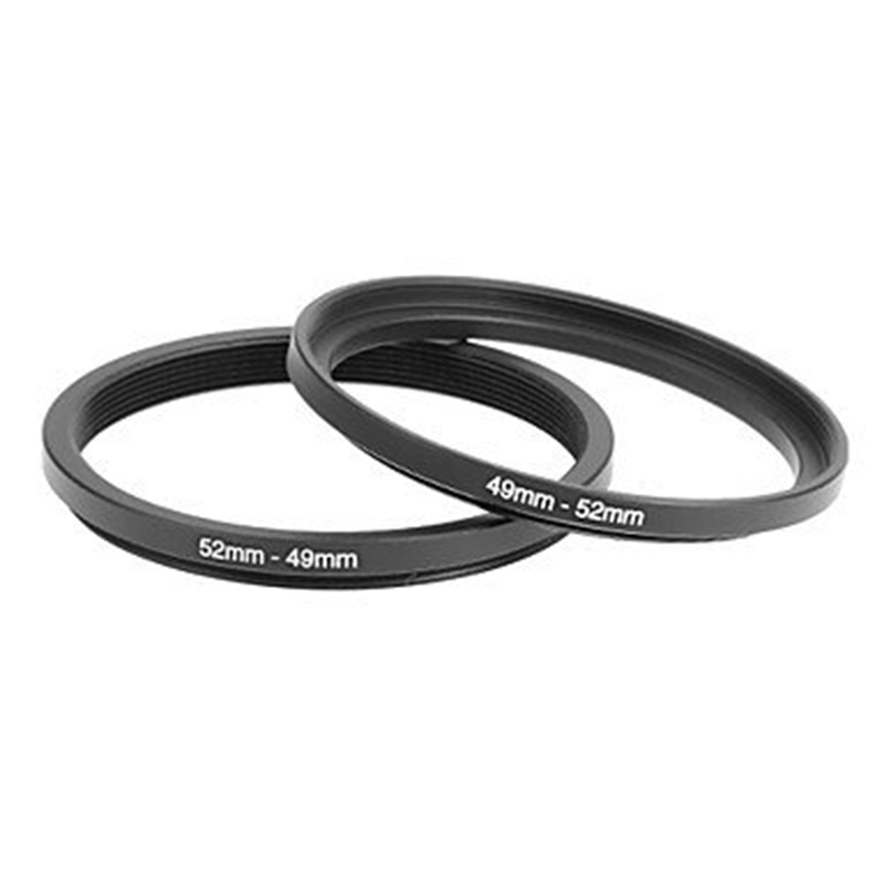 Tout à l'heure, le filtre d'objectif de caméra augmente la bague de réglage du filetage mâle à femelle