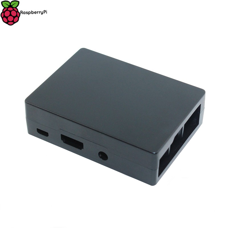 Raspberry Pi 3 Aluminium Case Black Case Metalen Behuizing Compatibel met RPI 3 Raspberry Pi 2 Model B B + met Gratis Verzendmethode