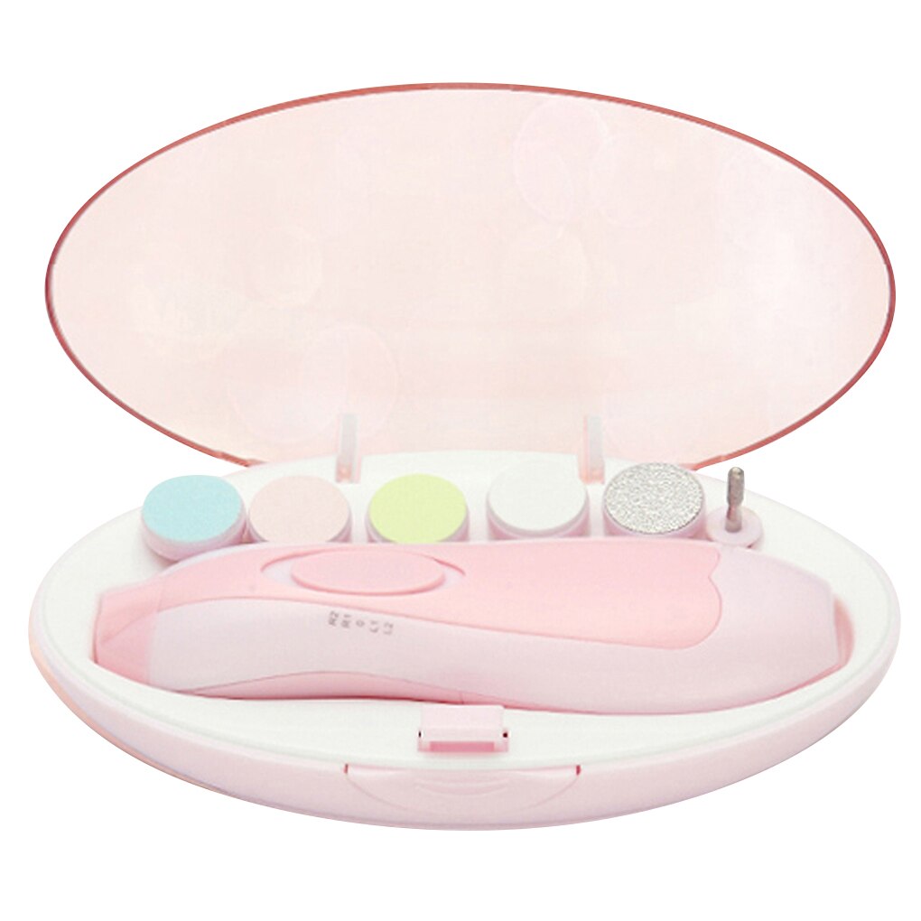 Electric Baby Nail Trimmer Manicure Pedicure Clipper Cutter Scissors Color Random Electric Nail Trimmer For Kids
