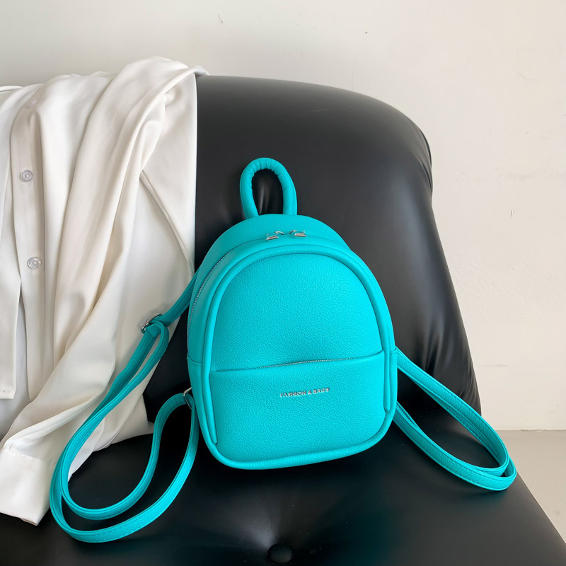Mochila de lujo de de para mujer, Mini Mochila pequeña multifunción de tacto suave, bolso de hombro para mujer, bolso negro para chica