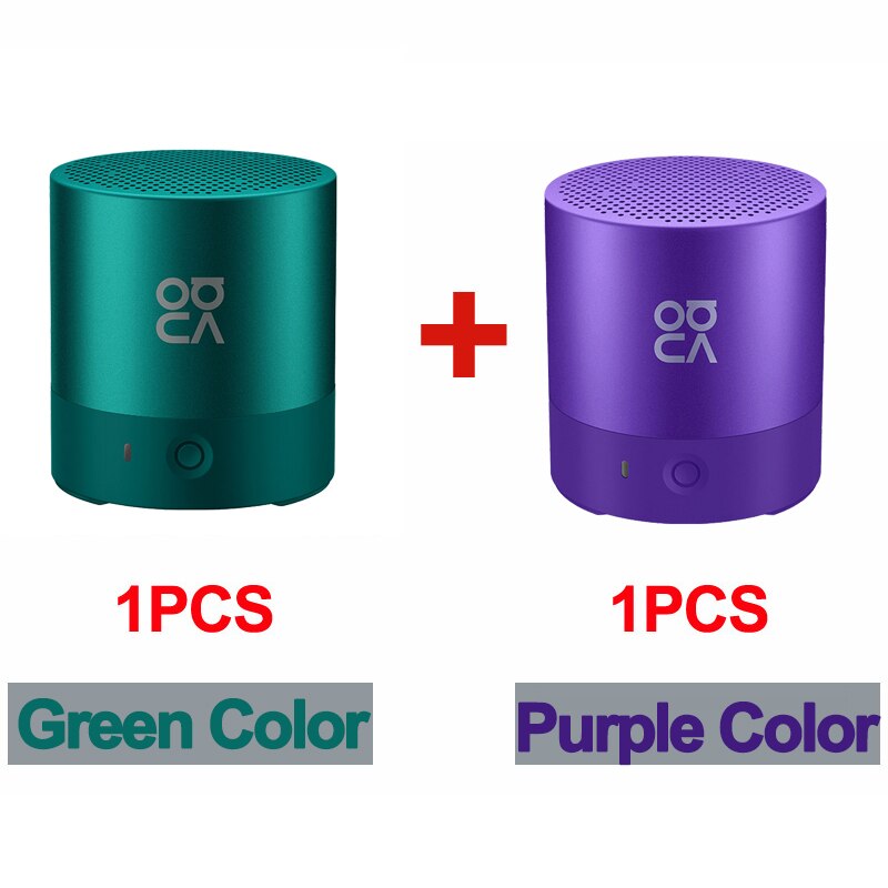 Huawei Mini haut-parleur Bluetooth Portable sans fil TWS étanche pour l&#39;extérieur stéréo basse Surround Volume élevé le microphone intégré prend en charge les appels vocaux mains libres haut-parleur large bande radiat: Green And Purple