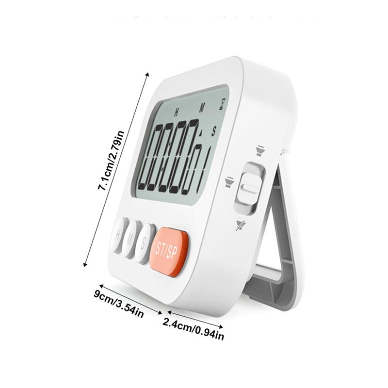Cooking Timer Digital Countdown Alarm Studying Grilling Large Display Battery Powered Stopwatch Household Supplies