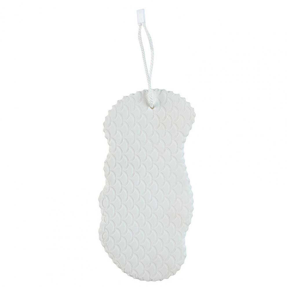 Éponge de bain exfoliante en Fiber de corée, produits de salle de bain magiques, produits ménagers, jardin de maison: White