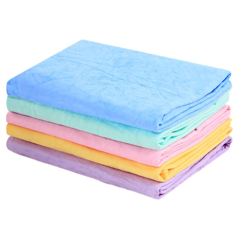 10Pcs Super Absorbent Shammy Dog Towels Quick Dry Eco-Friendly Soft Multifunctional Pets Cats Towel Packs