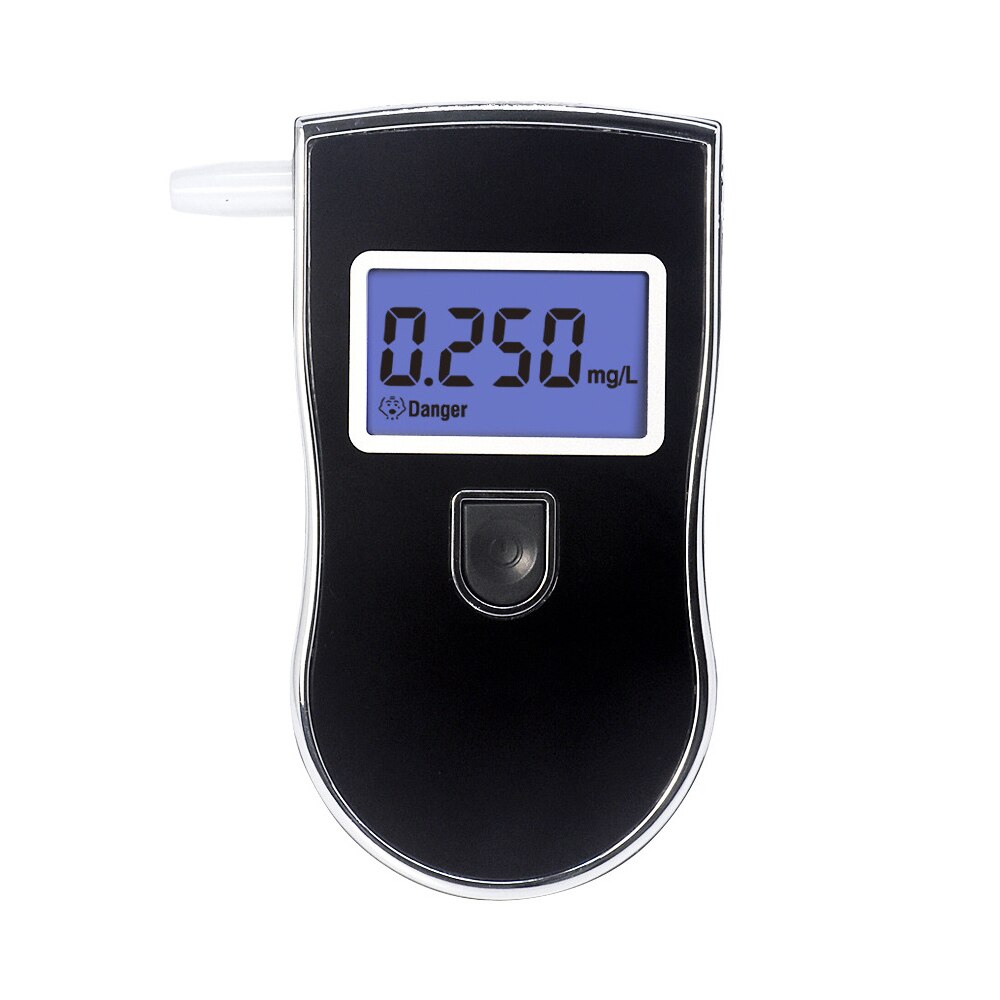 Police Alcohol Tester Digital Breathalyzer LCD Display Breath Analyzer Portable Alcohol Detector Gadgets Drive Safety