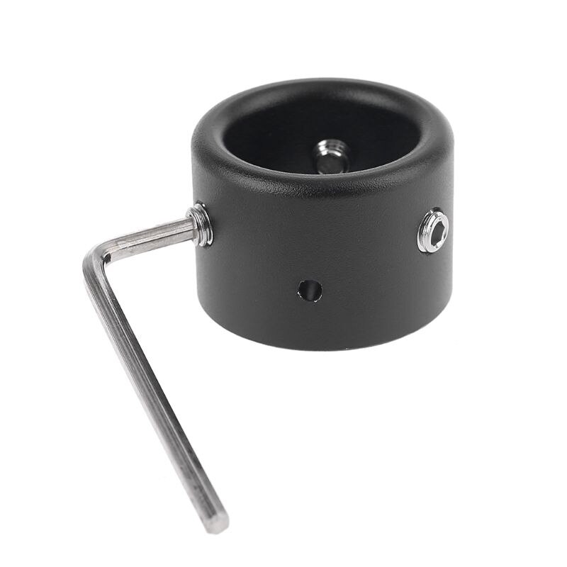 montaje de bloqueo de antena de coche negro dispositivo antirrobo duradero hebilla anillo bloqueo antena soporte Base Kit de protección aérea