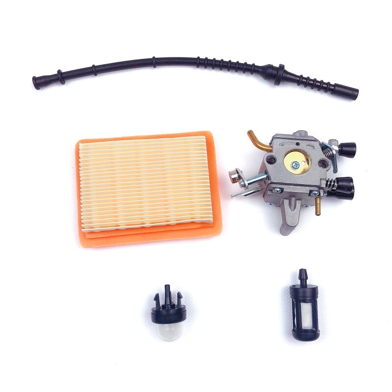 Carburateur Kit Voor Stihl FS400 FS450 FS480 String Trimmer Bosmaaier Met Fuel Line Filter Primer Lamp Accessoires