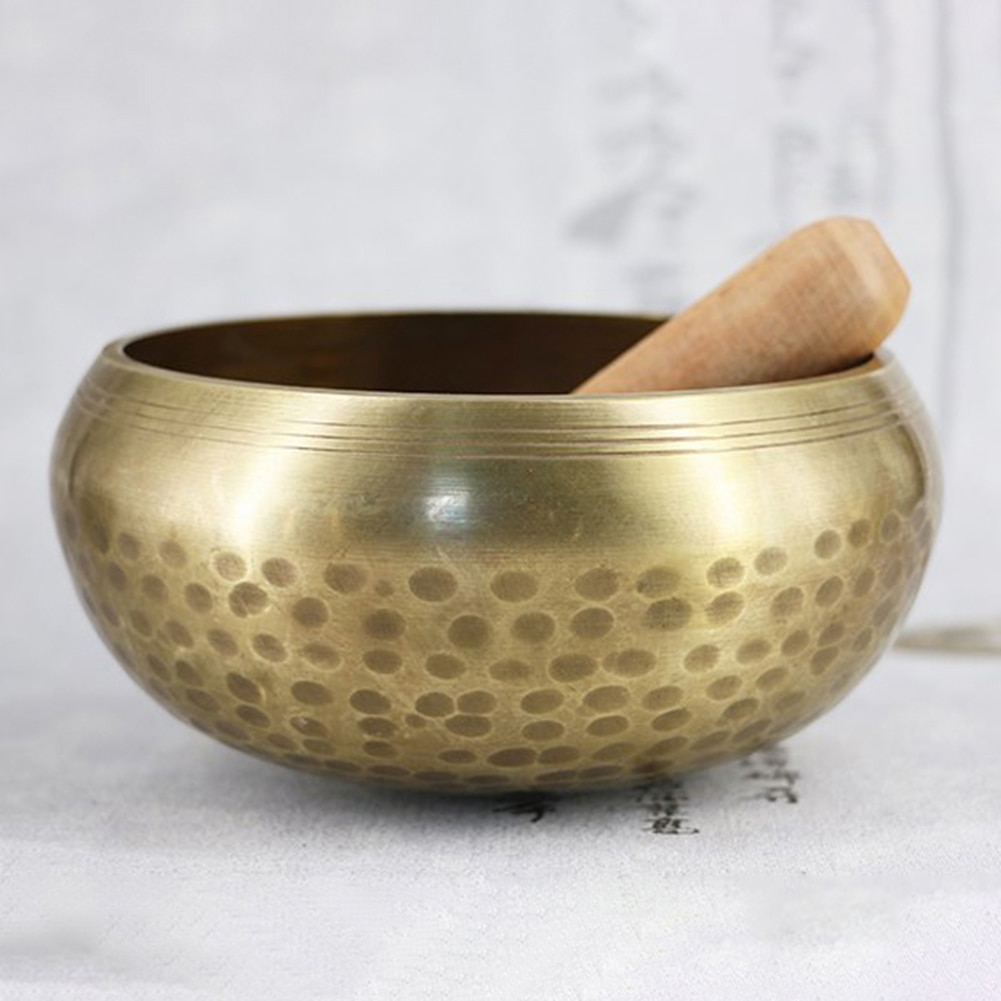 Nepal Boeddha Tibetaanse Klankschaal Tibetaanse Bowls Yoga Meditatie Geluid Klankschaal Mallet Decoratieve-Muur-Gerechten Thuis decor