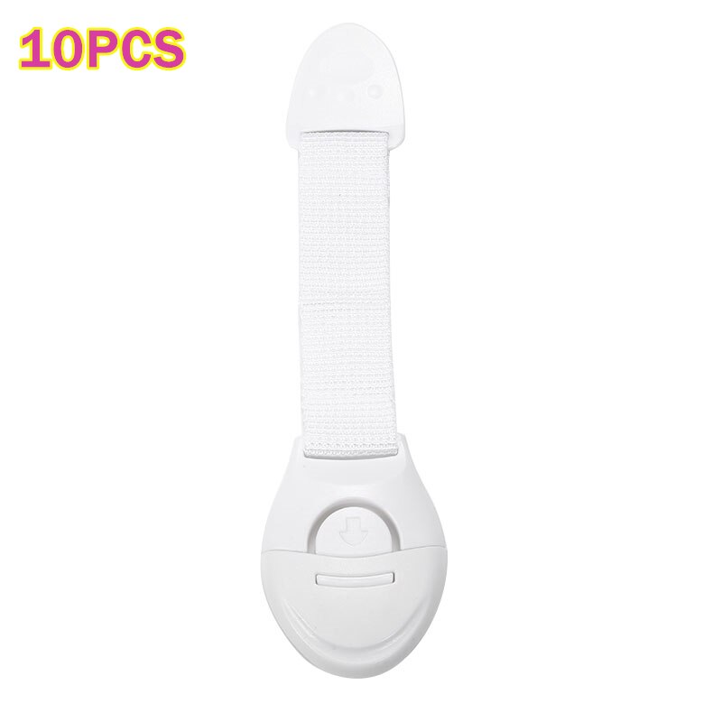 10 Stks/partij Kind Lock Bescherming Van Kinderen Vergrendeling Deuren Voor Kinderen Veiligheid Kids Veiligheid Plastic Bescherming Veiligheidsslot Thuis: 10PCS