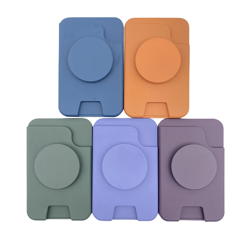 Voor Magsafe Card Wallet Case Voor iPhone 17 16 15 14 13 12 Pro Max 2 in 1 Sterke magnetische kaarthouder Zak met uitbreidbare standaard