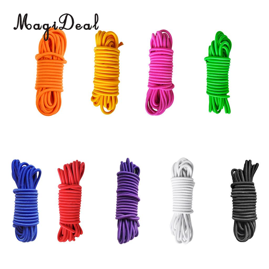 Miloo Naturkautschuk-Seil (1,9 Cm X 4,5 M) – Vollgummiseil Als Bungee-Schnur Für Heim & Industrie