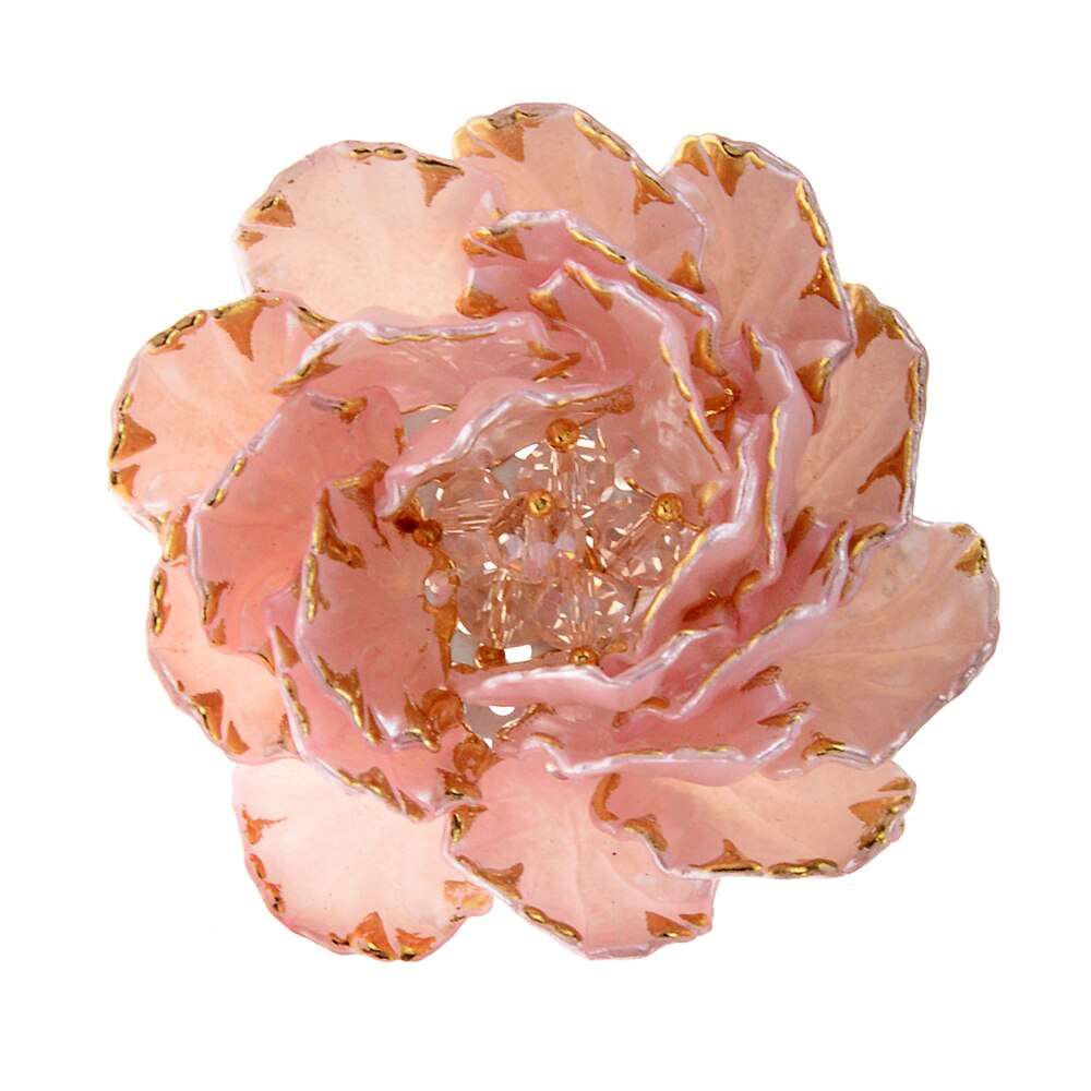 CINDY XIANG – broche de Bouquet de fleurs en résine, broche de Bouquet: pink