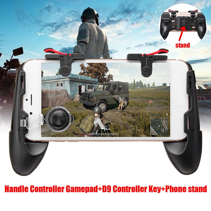 4In1 Mobiele Game Gamepad Joystick Controller Trigger Shooter Sleutel Voor Game