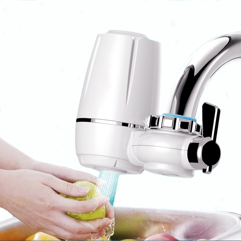 Filtre de robinet de cuisine, purificateur d&#39;eau de salle de bains, percolateur en céramique lavable, filtre de rouille et de bactéries