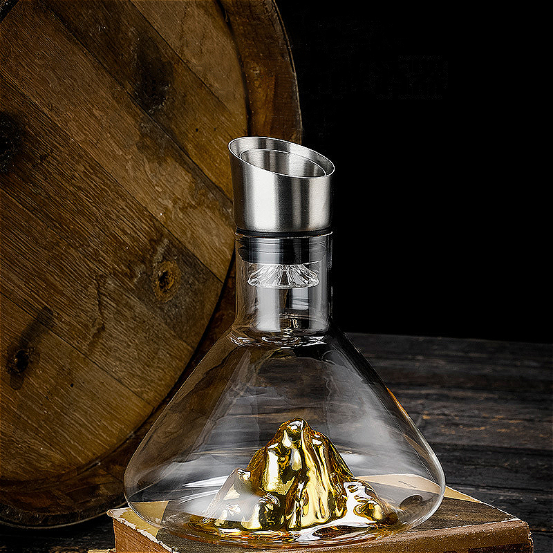 1450ml/1600ml rödvinsflaskor kreativ karaff kristallglas whiskyburk europeisk stil utländsk vinkanna festvin dispenser