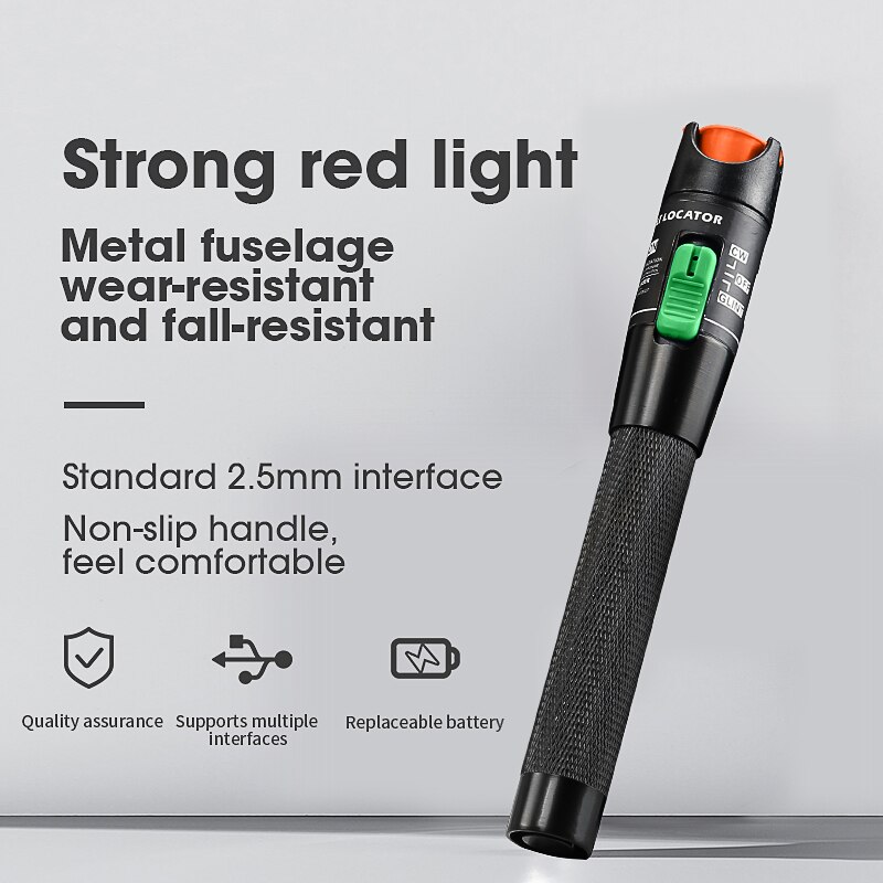 2 In 1 Ftth Glasvezel Tool Kit AUA-70A Optische Power Meter -70 Tot + 10dBm En 10Mw visual Fault Locator Fiber Optic Test Pen