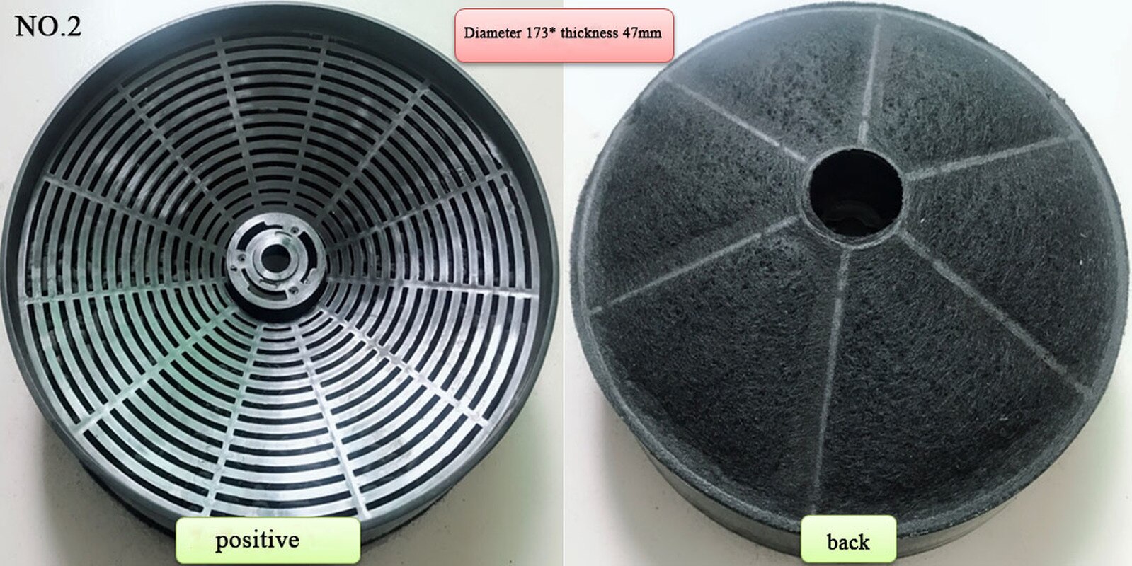 1 pcs range hood filter is used to replace the activated carbon filter of the range hood kitchen restaurant: NO.2