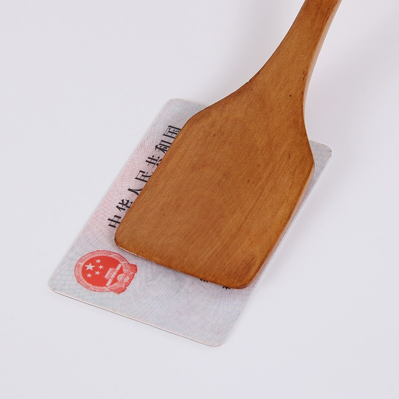 One Wood, One Craftsman Nonstick Wooden Spatula Small Wooden Spatula Mini Cooking Spoon Spatula Barbecue Spatula