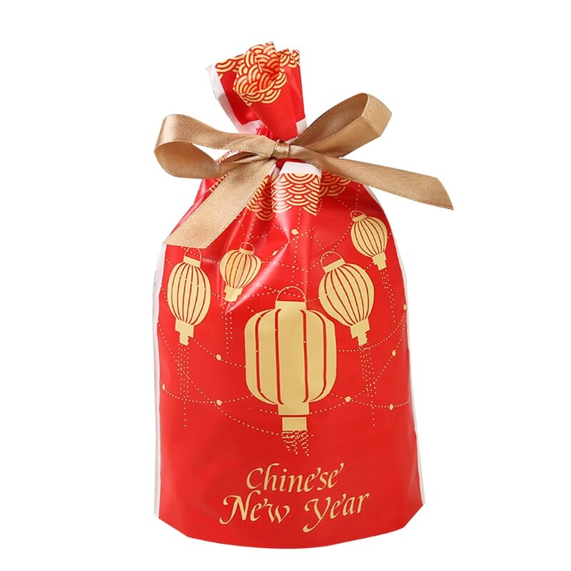 50 Pcs Chinese Year Candy Bundles Packaging Bag 54DC: 3