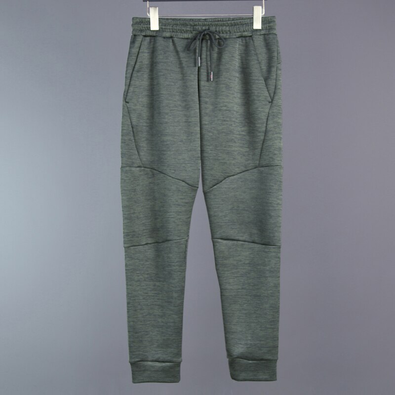 Heren Lange Broek Herfst Toevallige Rechte Running Broek Joggers Fitness Workout Joggingbroek Man Losse Traning Broek: green / M