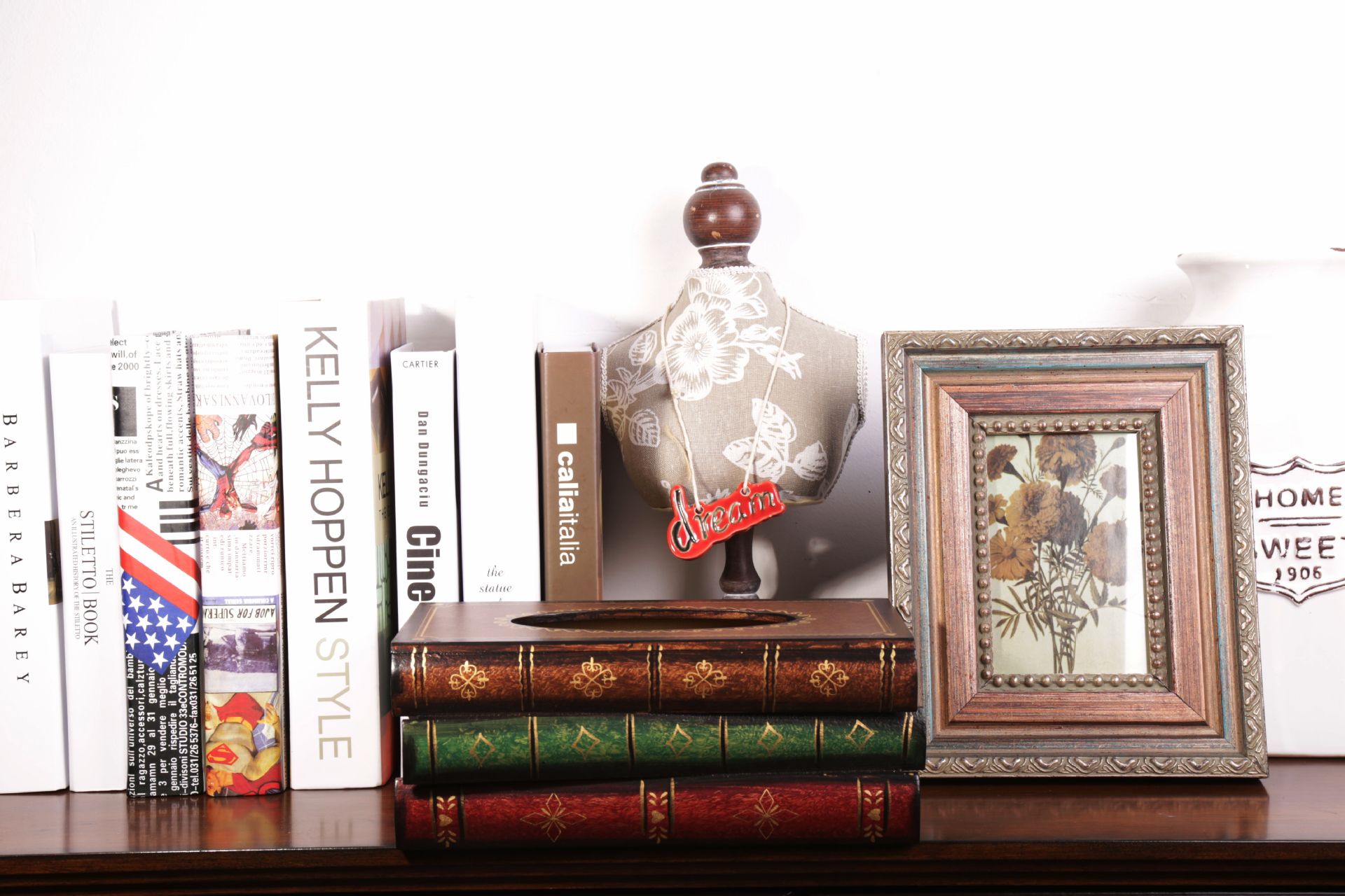 Estilo retro livro forma caixa de tecido madeira criativa quarto sala estar mesa escritório guardanapo decorativo suporte papel