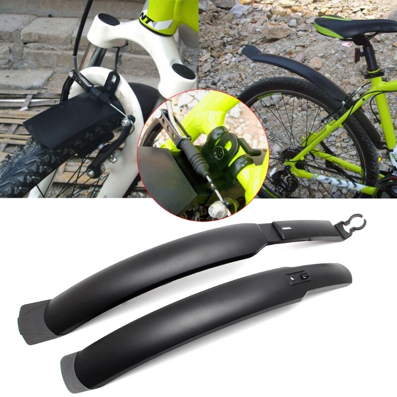 Bicycle Fender Front Rear Tire Mud Guard MTB Mountain Bike Rainy Long Mudguards