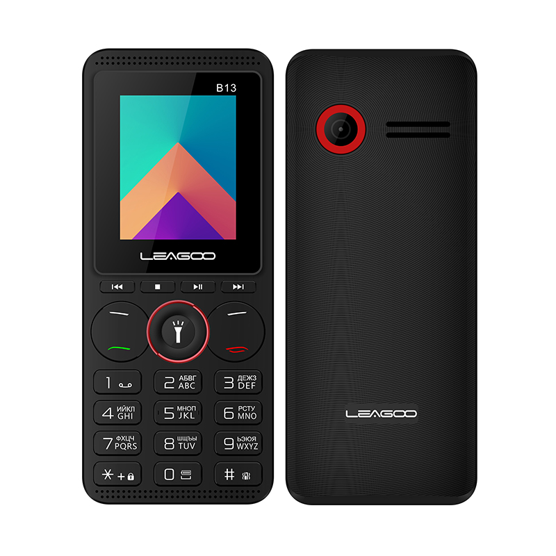 LEAGOO B13 Funktion praktisch 1,77 ''32 MB + 32MB Senior freundlicher Mini Telefon Russische Tastatur 2G GSM drücken-Geschmack Schlüssel praktisch: Ursprünglich Titel