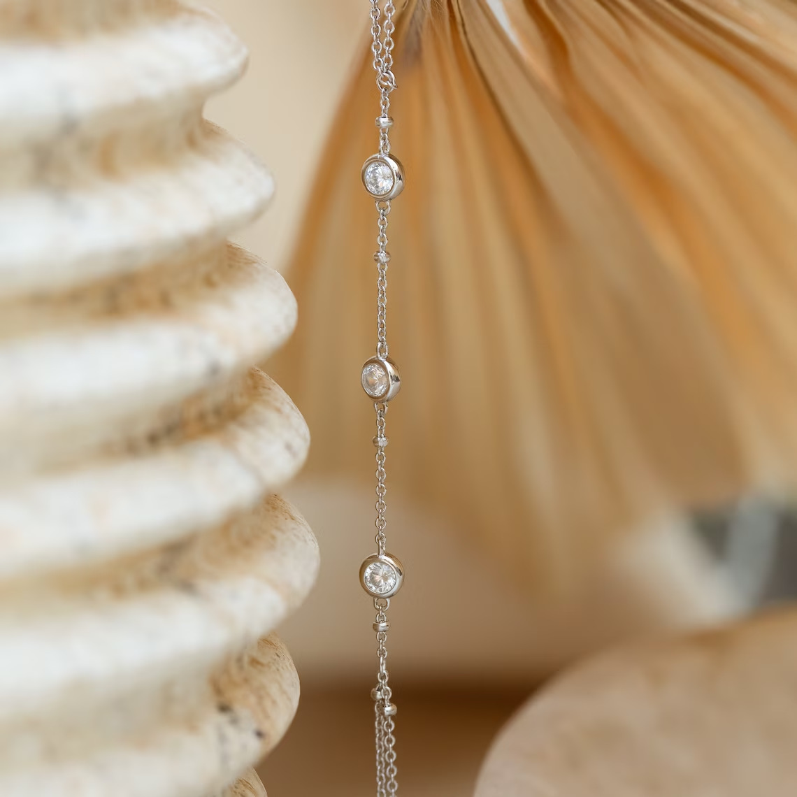 Cadena de mano de oro para mujer Pulseras chapadas en oro para mujer Pulseras de plata Cadena de mano, de joyería de plata para mujer Navidad: PLATEADO