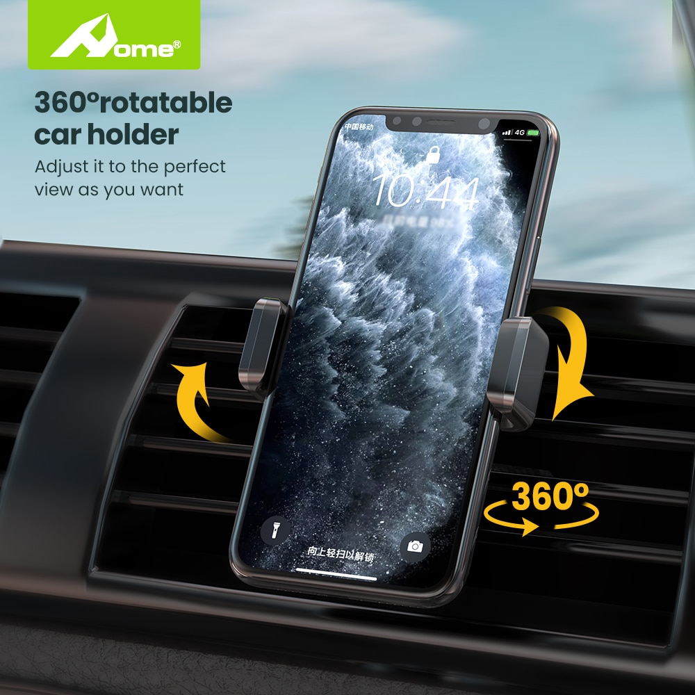 Universal Car Mobile Phone Holder Auto Air Vent Mount Stand for iPhone X Samsung 360 Rotation Car Smartphone Support