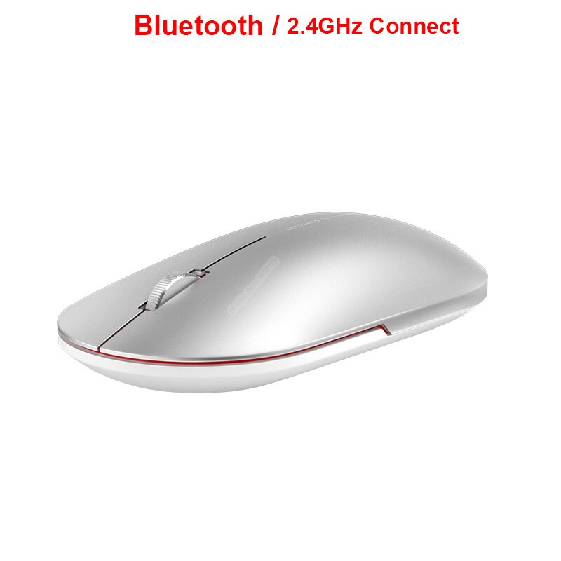 Xiaomi Wireless Mouse 2 Mouse Bluetooth USB Connection 1000DPI 2.4GHz Optical Mute Laptop Notebook Office Gaming Mouse: Bluetooth White