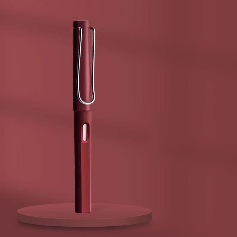 1Pcs Novelty Eeuwige Pen Onbeperkt Schrijven Potlood Geen Inkt Technologie Magic Potloden Schrijven Schets Schilderen Briefpapier: Retro Red