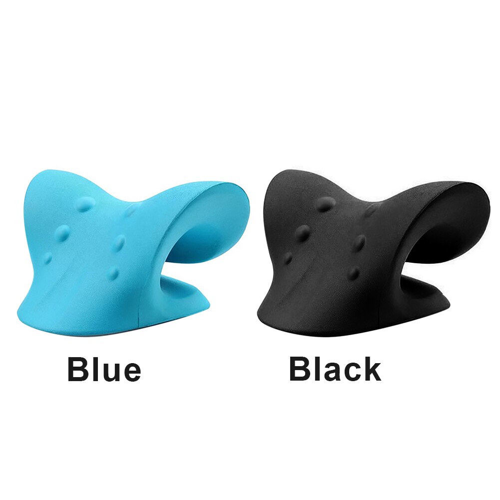 Portable Muscle Relaxation Shoulder Neck Pillow Therapy Alignment Relieve Pain Cervical Spine Stretch Massage