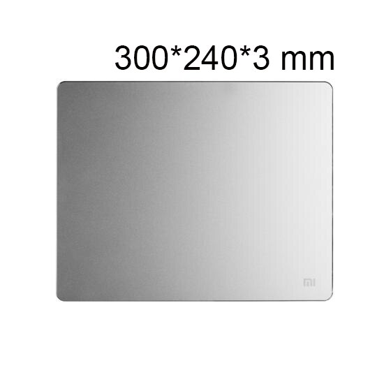 Alfombrilla de ratón de Metal inteligente Original Xiaomi, alfombrilla de ratón Ultra fina de aluminio para ordenador, alfombrilla mate para ordenador portátil de oficina en casa: L 330x240mm