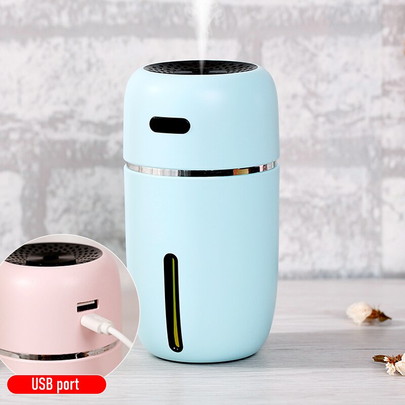 mini nawilżacz powietrza USB 200ml rozpylacz zapachów z USB zmiana doprowadziło parownik powietrza automatyczny samochód kluczowy olej dyfuzor robić aromaterapii