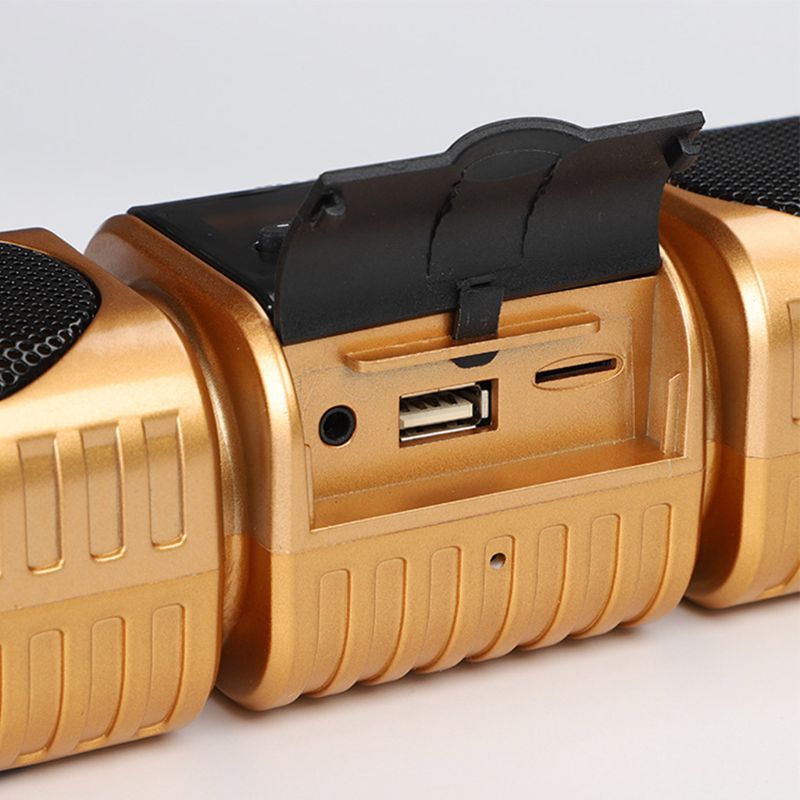 Altavoz Bluetooth portátil para motocicleta, reproductor MP3 con soporte para tarjeta TF, AUX, resistente al agua,