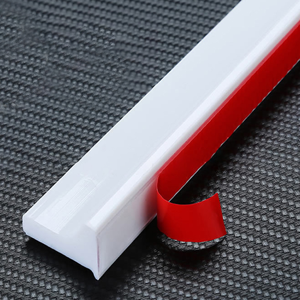 Badkamer Waterstopper Retentie Waterbarrière Strip Douche Dam Overstromingsbarrière Droge en natte scheiding Blocker Siliconen afdichtingsstrip