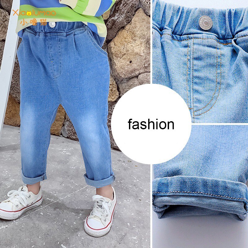 .baby dreng jeans bukser børn denim jeans til børn piger jeans med huller efterår nyhed tøj til spædbarn piger tiktok tøj