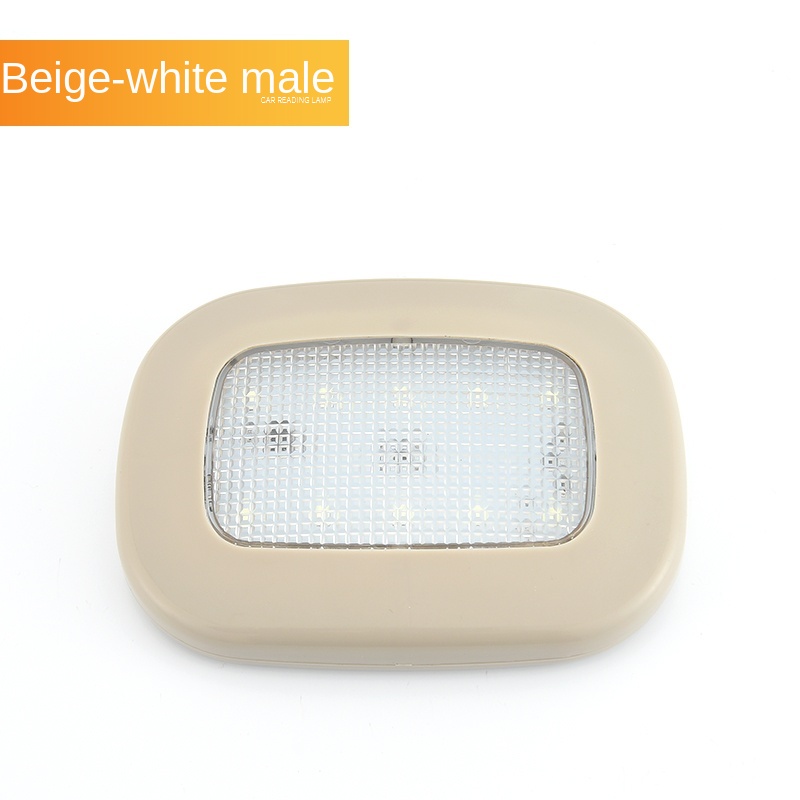 Luces de techo para coche, 10 LED, luz de lectura nocturna, carga USB, lámpara de cúpula magnética, lámpara para maletero, luz decorativa, luz interior para coche: Azul oscuro