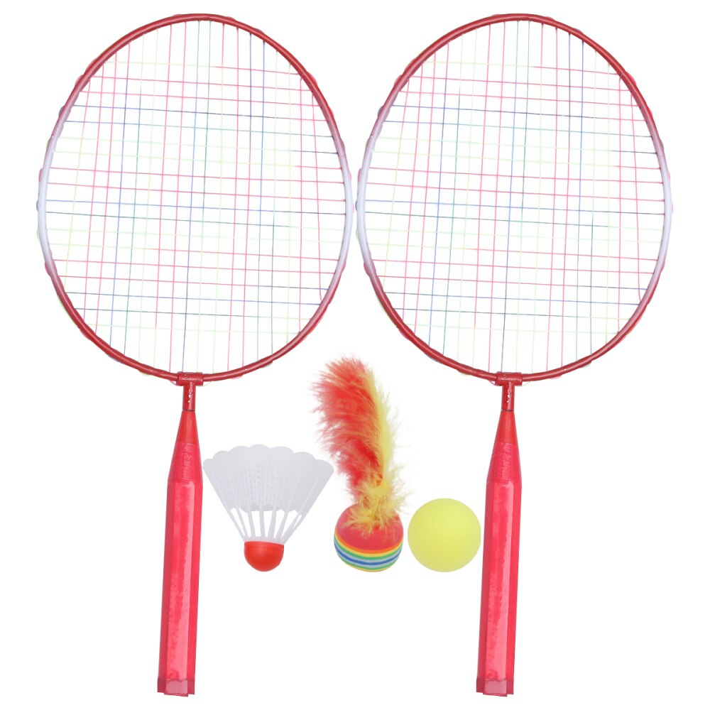1 Set of Badminton Racket Funny Colored Portable L... – Grandado