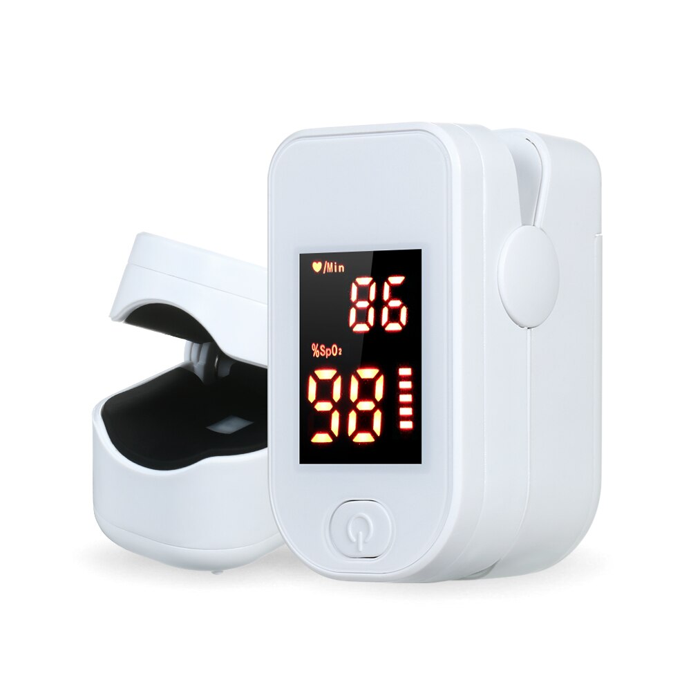 Blood Oxygen Monitor Finger Pulse Oximeter Oxygen Saturation Monitor without Battery Fast: type 1