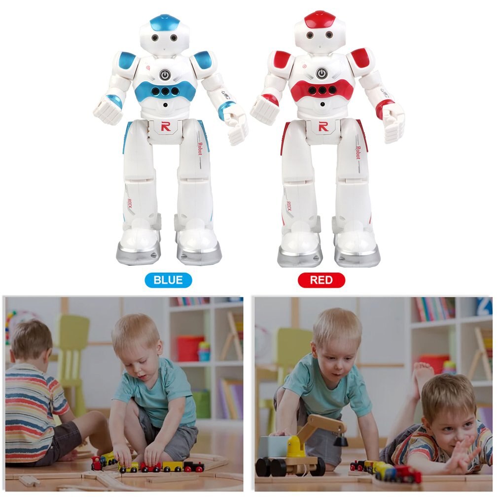 Intelligent Remote Control Robot For Early Education 500mah With Battery For Boys Usb Charging Children's Educational Toys