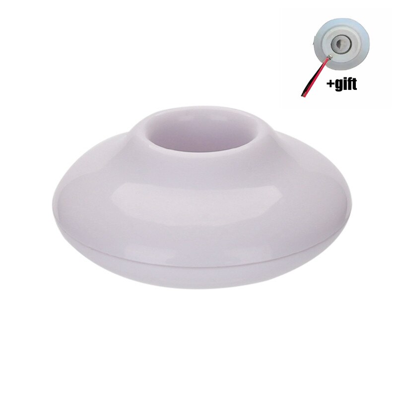 Mini usb-luchtbevochtiger voor huishoudelijk gebruik, etherische olie diffuser, desinfectiebevochtiger voor thuis: Wit en cadeau