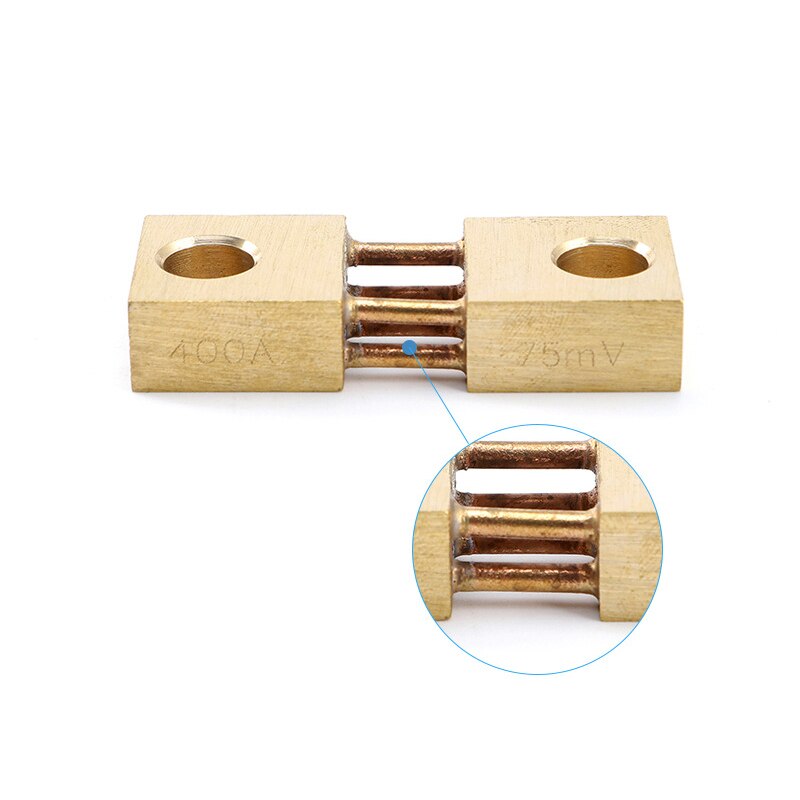 FL-19B Shunt 400A 75mV Welding Machine Brass Resistor DC Shunts For Current Analogue Panel Meter